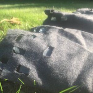 Le Bellissime di Loredana cute gray girls skirt